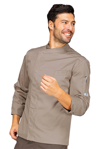 GIACCA CUOCO ISACCO BILBAO: giacca cuoco per ristoranti e catering modello classico con taglie...